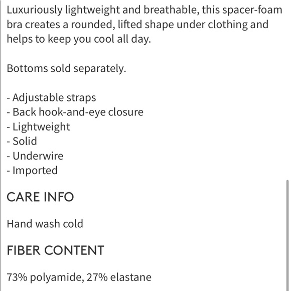 NEW • Hanro • Smooth Illusion Nude Bra Natural - Picture 4 of 12